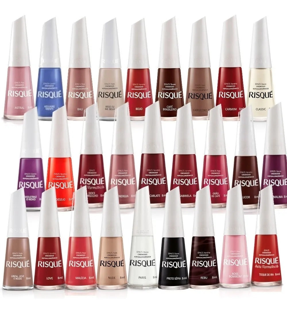 Esmaltes Risqué: como escolher a cor certa para cada ocasião