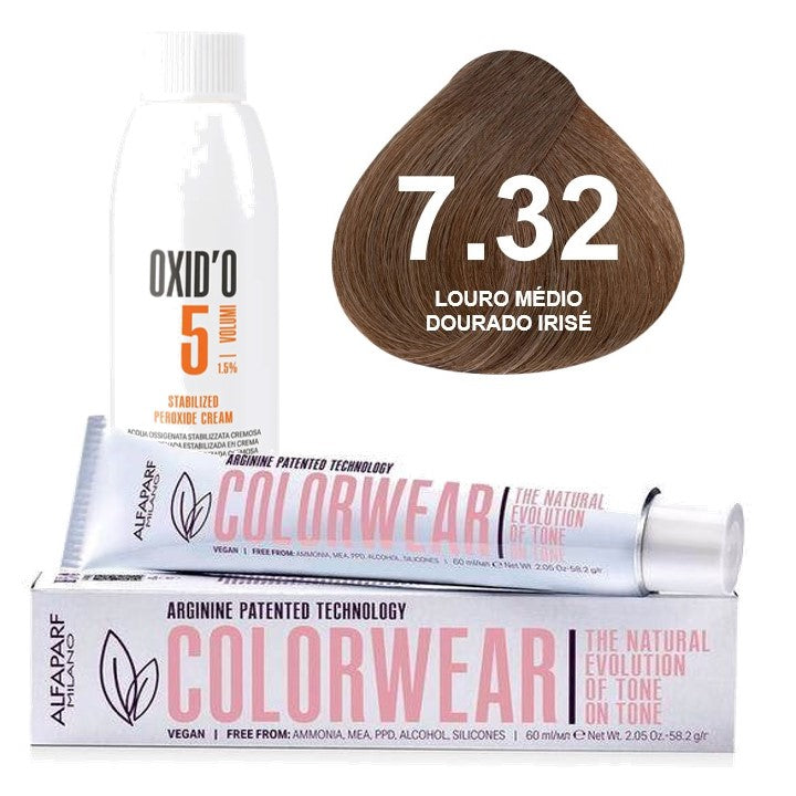 Kit Tonalizante Alfaparf Color Wear Marrons Quentes + Ox de Sua Preferência