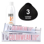 Kit Tonalizante Alfaparf Color Wear Naturais + Ox de Sua Preferência