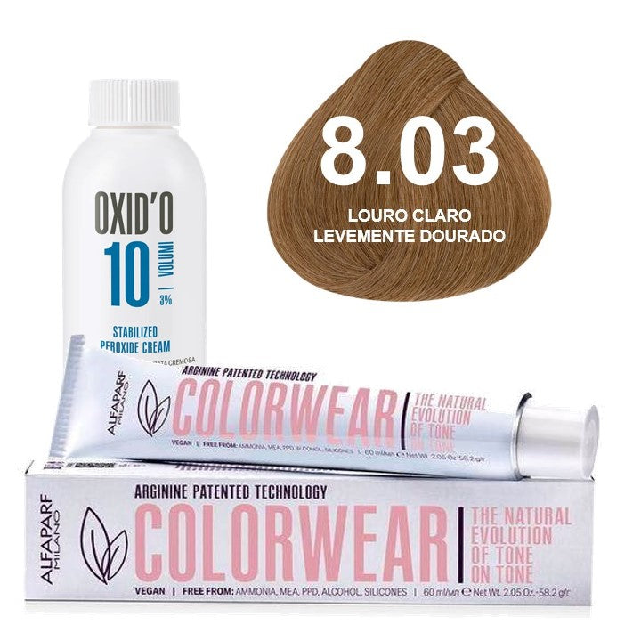 Kit Tonalizante Alfaparf Color Wear Louro e Especiais + Ox de Sua Preferência
