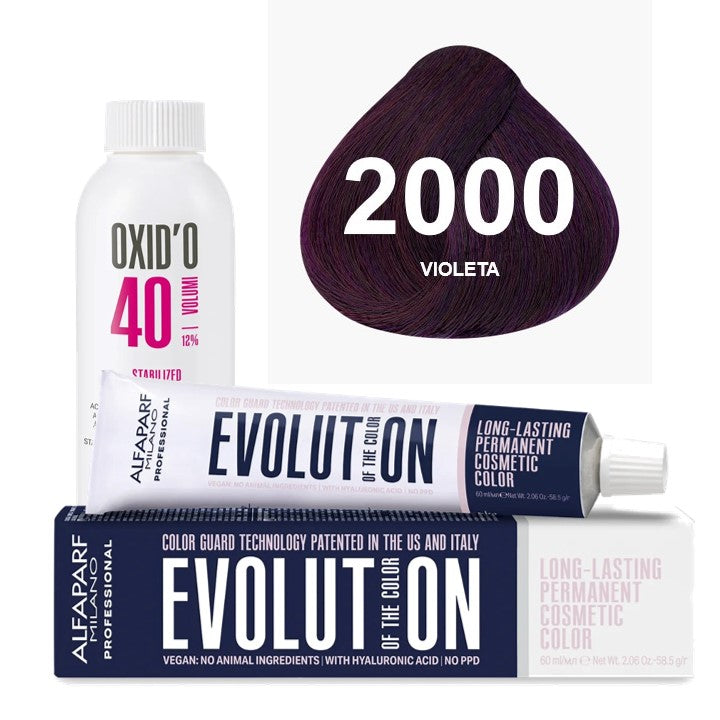 Kit Coloração Alfaparf Evolution Corretores e Boosters + Ox de Sua Preferência