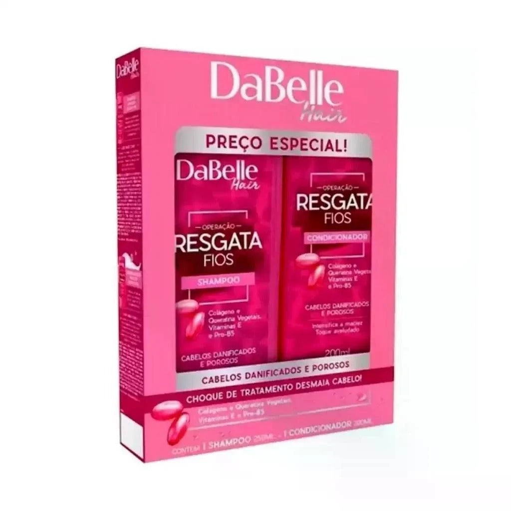 Kit Dabelle Shampoo 250ml + Condicionador 200ml. Escolha o seu.