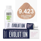 Kit Coloração Alfaparf Evolution Cobre + Ox de Sua Preferência