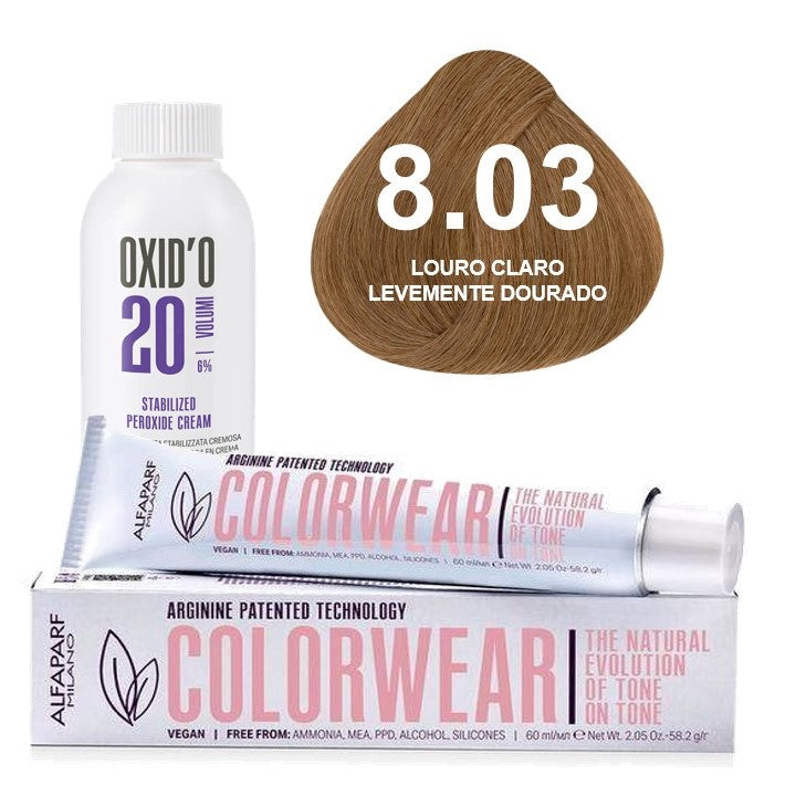 Kit Tonalizante Alfaparf Color Wear Louro e Especiais + Ox de Sua Preferência