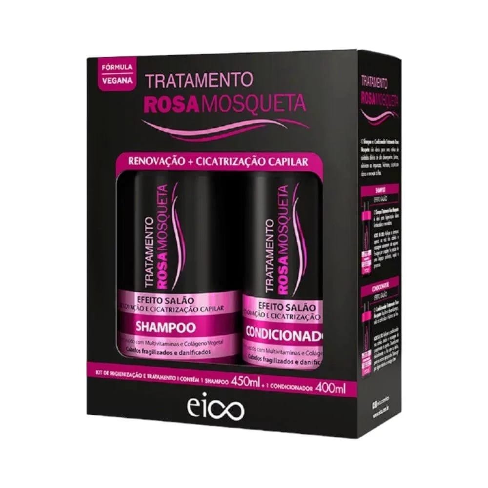 Kit Eico Shampoo + Condicionador 450ml. Escolha o seu.