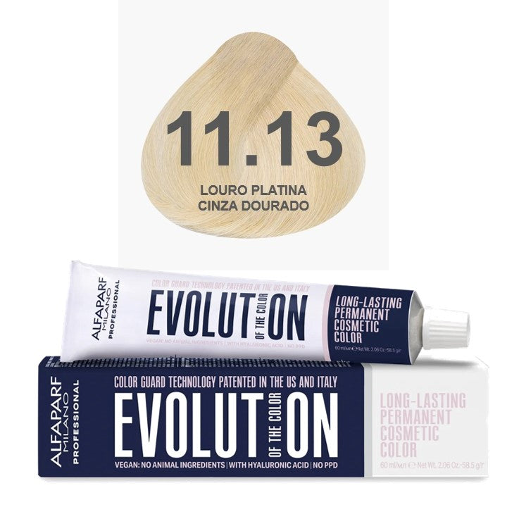 Coloração Alfaparf Evolution Platinum. Escolha a sua.