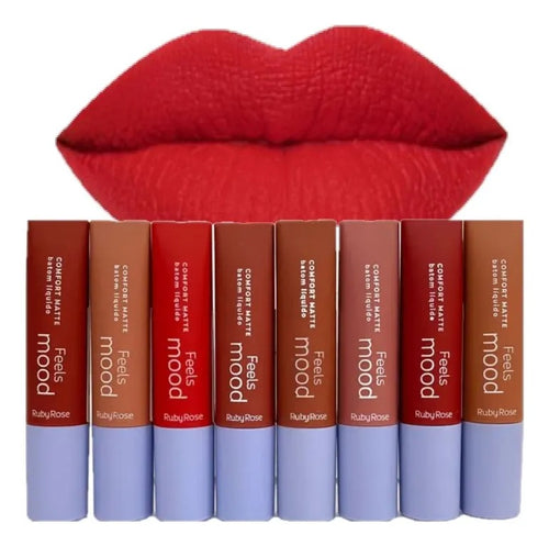 Batom Matte Ruby Rose HB-8230. Escolha sua cor —  Ruby Rose