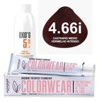 Kit Tonalizante Alfaparf Color Wear Vermelhos + Ox de Sua Preferência
