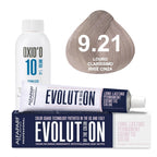 Kit Coloração Alfaparf Evolution Marrons Frios + Ox de Sua Preferência
