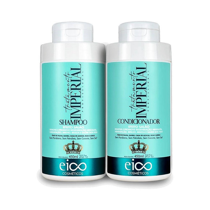 Kit Eico Shampoo + Condicionador 450ml. Escolha o seu.