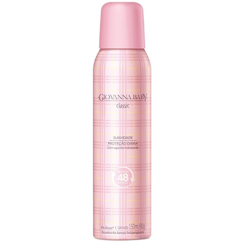 Desodorante Aerosol Giovanna Baby 150ml. Escolha sua Fragrância.
