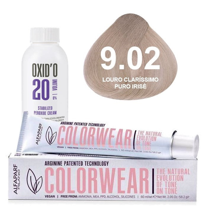 Kit Tonalizante Alfaparf Color Wear Marrons Frios + Ox de Sua Preferência