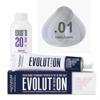 Kit Coloração Alfaparf Evolution Harmonizers + Ox de Sua Preferência