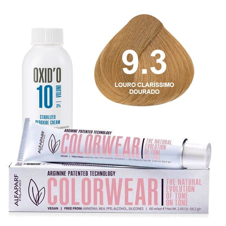 Kit Tonalizante Alfaparf Color Wear Louro e Especiais + Ox de Sua Preferência