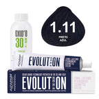 Kit Coloração Alfaparf Evolution Marrons Frios + Ox de Sua Preferência