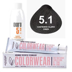 Kit Tonalizante Alfaparf Color Wear Marrons Frios + Ox de Sua Preferência