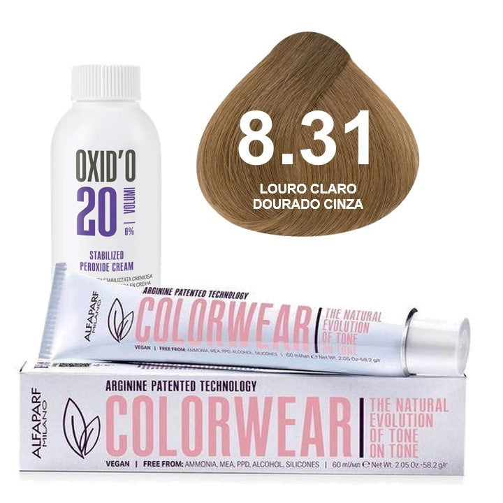 Kit Tonalizante Alfaparf Color Wear Louro e Especiais + Ox de Sua Preferência
