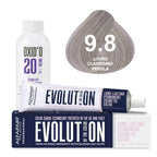 Kit Coloração Alfaparf Evolution Marrons Frios + Ox de Sua Preferência