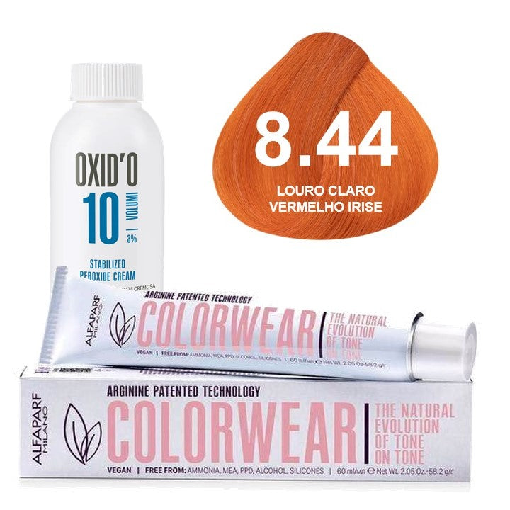 Kit Tonalizante Alfaparf Color Wear Cobre + Ox de Sua Preferência