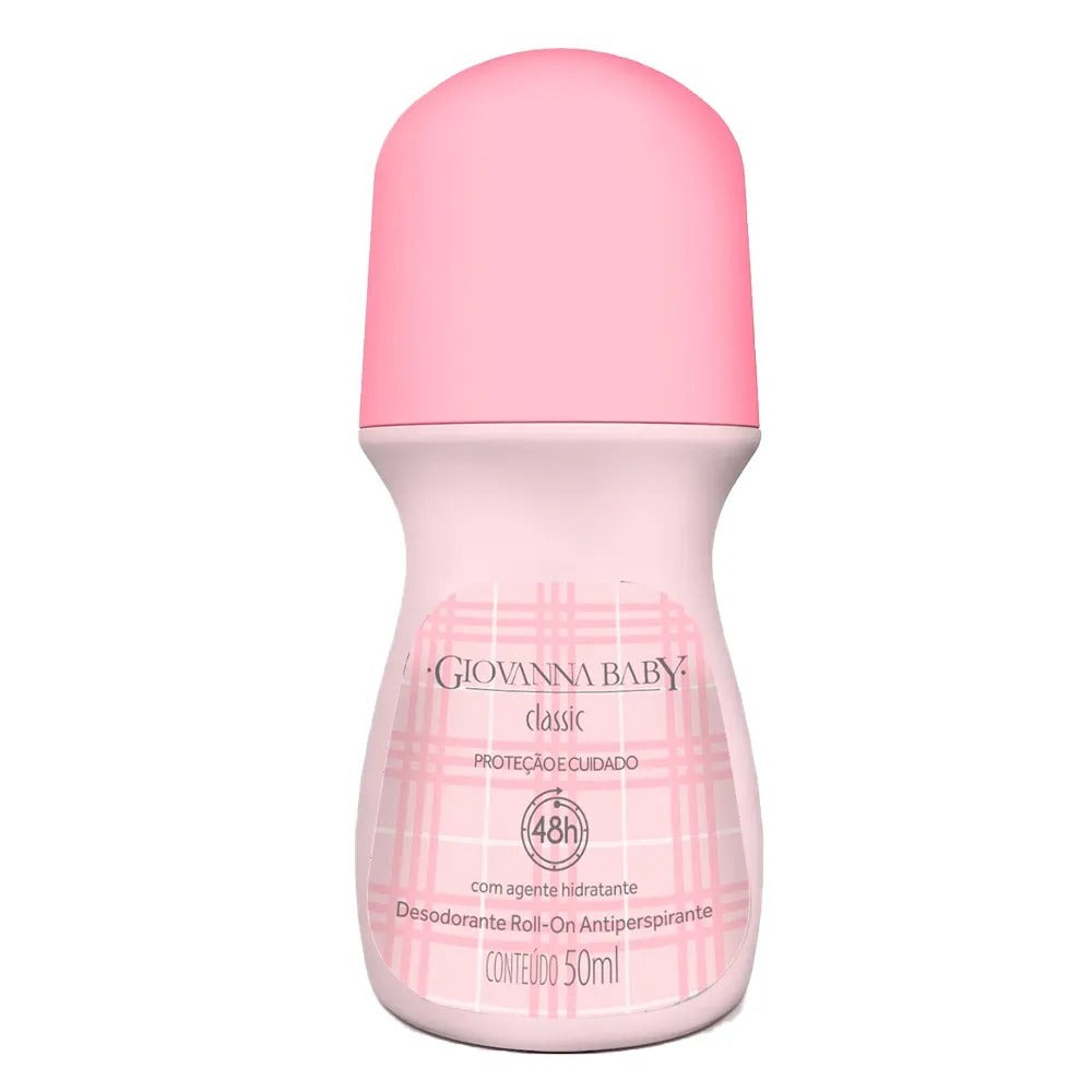 Desodorante Giovanna Baby Roll-on 50ml. Escolha sua Fragrância.