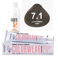 Kit Tonalizante Alfaparf Color Wear Marrons Frios + Ox de Sua Preferência