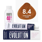 Kit Coloração Alfaparf Evolution Cobre + Ox de Sua Preferência