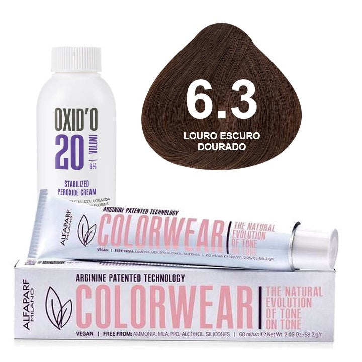 Kit Tonalizante Alfaparf Color Wear Louro e Especiais + Ox de Sua Preferência