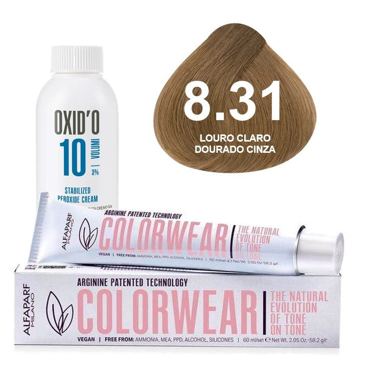 Kit Tonalizante Alfaparf Color Wear Louro e Especiais + Ox de Sua Preferência