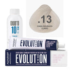 Kit Coloração Alfaparf Evolution Harmonizers + Ox de Sua Preferência