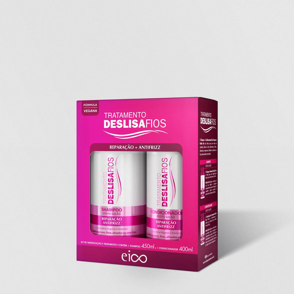 Kit Eico Shampoo + Condicionador 450ml. Escolha o seu.