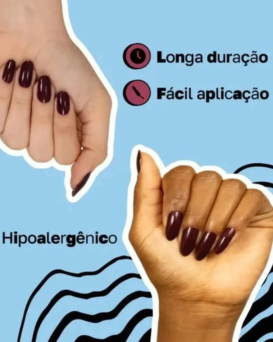 Esmalte Risqué 8ml. Escolha a sua cor. — Esmalte para Unhas Risque
