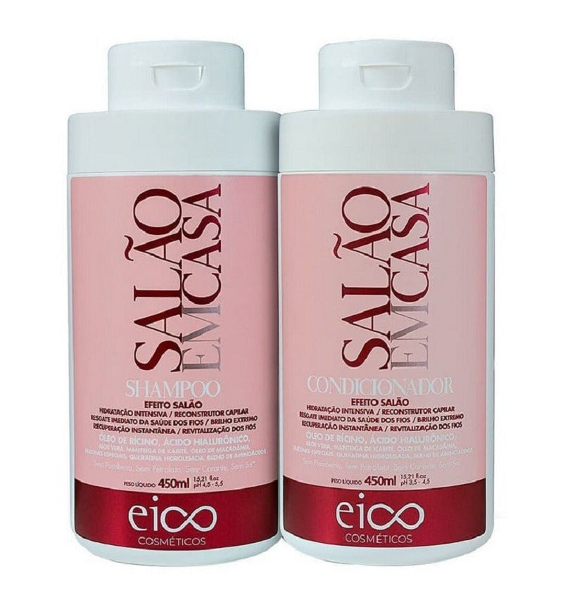 Kit Eico Shampoo + Condicionador 450ml. Escolha o seu.