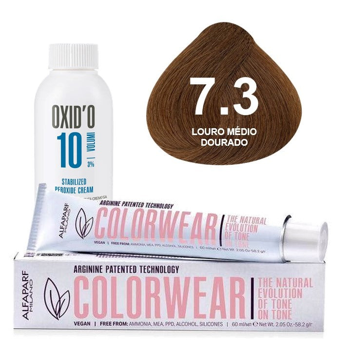 Kit Tonalizante Alfaparf Color Wear Louro e Especiais + Ox de Sua Preferência