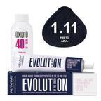 Kit Coloração Alfaparf Evolution Marrons Frios + Ox de Sua Preferência