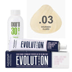 Kit Coloração Alfaparf Evolution Harmonizers + Ox de Sua Preferência