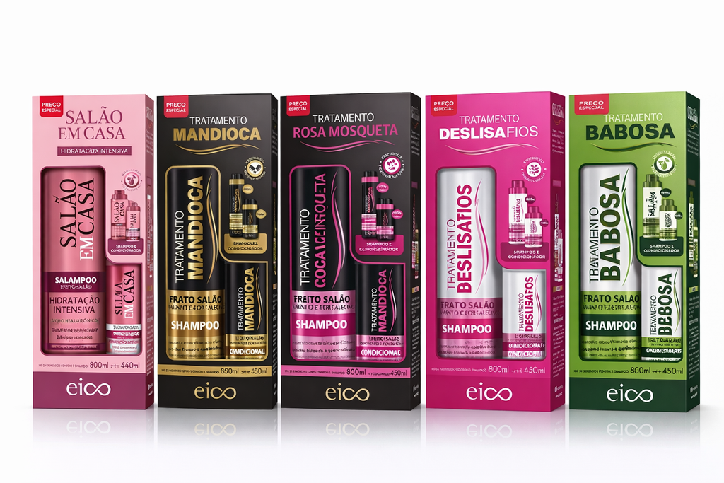 Kit Eico Shampoo 800ml + Condicionador 450ml. Escolha o seu. —  Shinsei Market