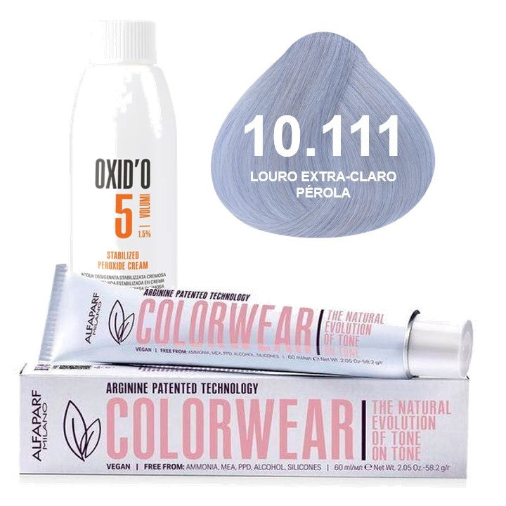 Kit Tonalizante Alfaparf Color Wear Marrons Frios + Ox de Sua Preferência