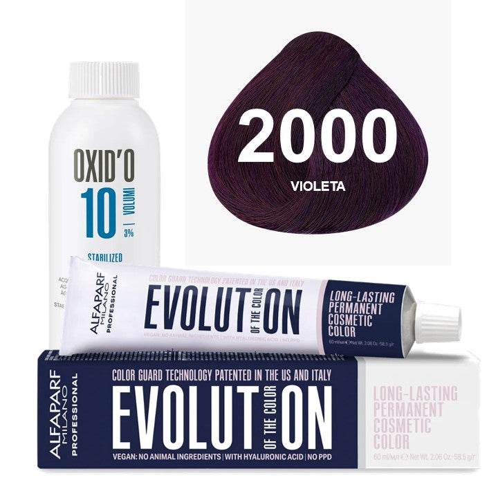 Kit Coloração Alfaparf Evolution Corretores e Boosters + Ox de Sua Preferência