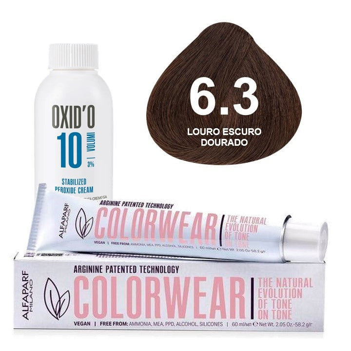 Kit Tonalizante Alfaparf Color Wear Louro e Especiais + Ox de Sua Preferência