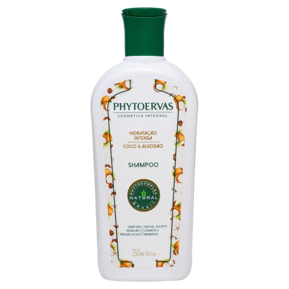 Shampoo Phytoervas 250ml - Todas as fragrâncias. Escolha a sua