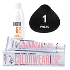 Kit Tonalizante Alfaparf Color Wear Naturais + Ox de Sua Preferência