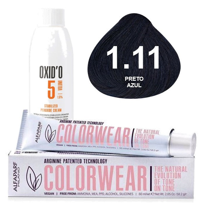 Kit Tonalizante Alfaparf Color Wear Marrons Frios + Ox de Sua Preferência