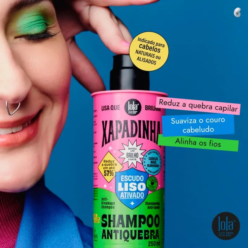 Kit Lola Cosméticos Xapadinha– Bálsamo + Shampoo + Máscara —  Lola Cosméticos