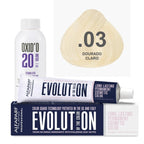 Kit Coloração Evolution Ox 20 Vol - Cor .03