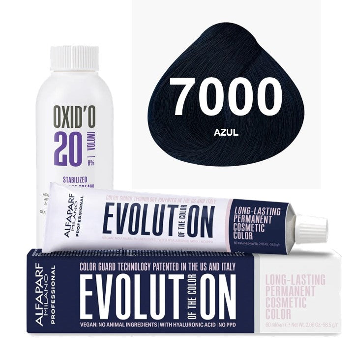 Kit Coloração Evolution Ox 20 Vol - Cor 7000