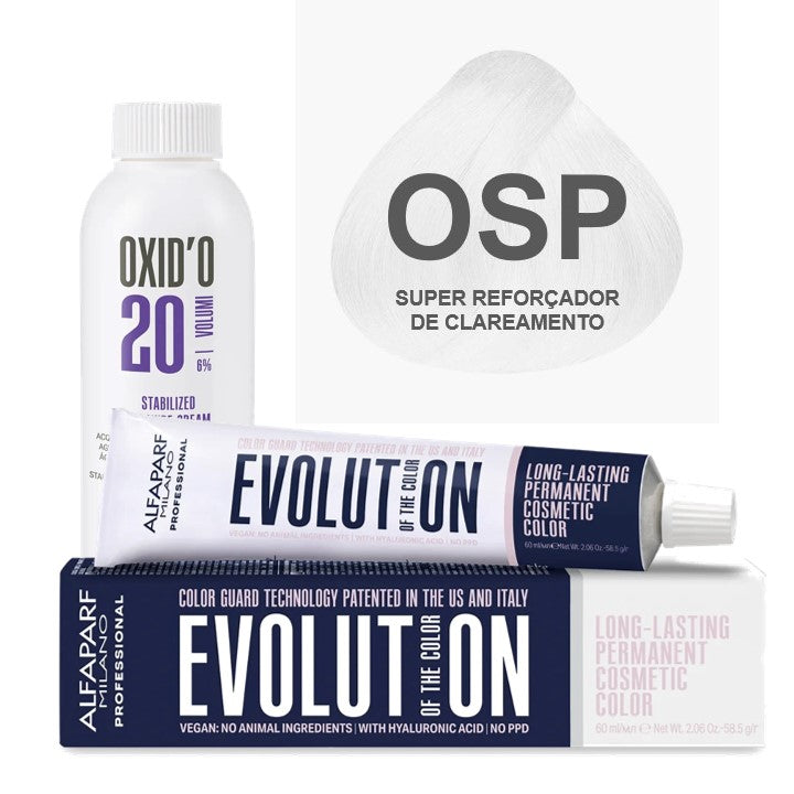 Kit Coloração Evolution Ox 20 Vol - Cor 0SP