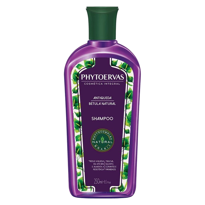 Shampoo Antiqueda Bétula Natural Phytoervas 250ml —  Phytoervas